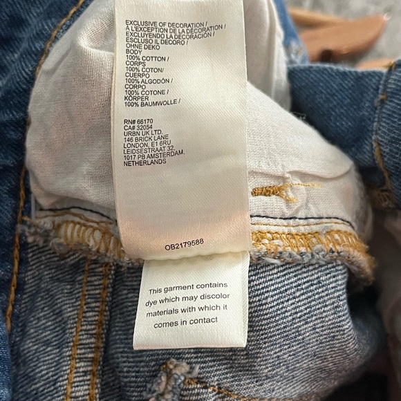 NWT Anthropologie x Pilcro Everyday Denim Short - Forsynthia Wash - Picture 13 of 13